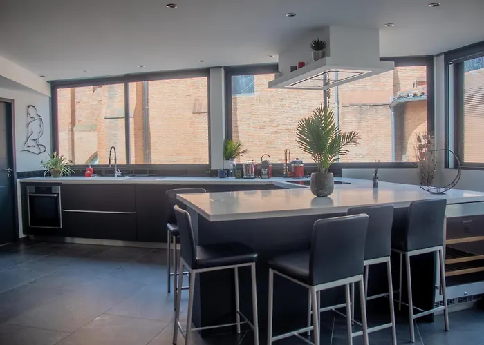 Appartement Loft 150 M2 Jacuzzi, Sauna Et Massage